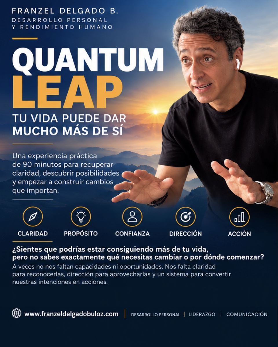 Cartel de Quantum Leap — Live Experience